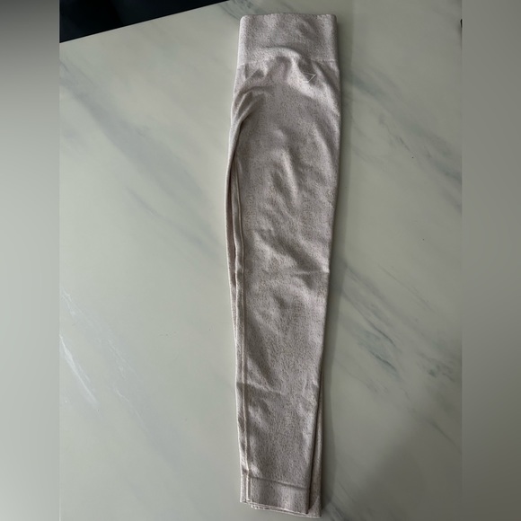 Very light beige fleck gymshark leggings. - Picture 1 of 2